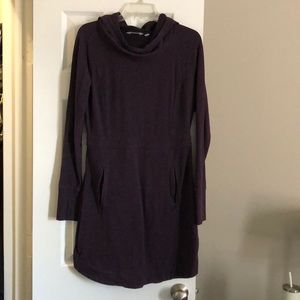 Athleta Hooded Sweatshirt Dress